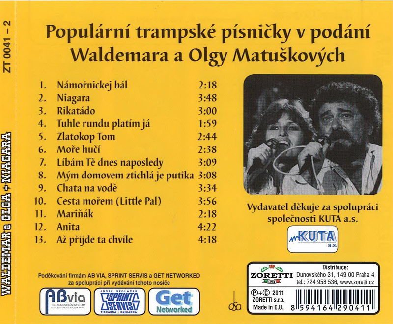 Waldemar a Olga - Niagara - CD