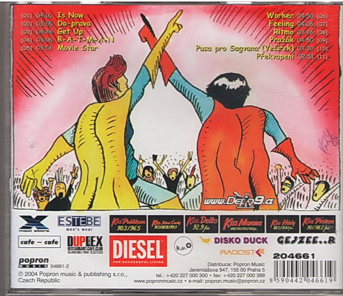 Uwa and Lucky Lucaso House Comix - CD