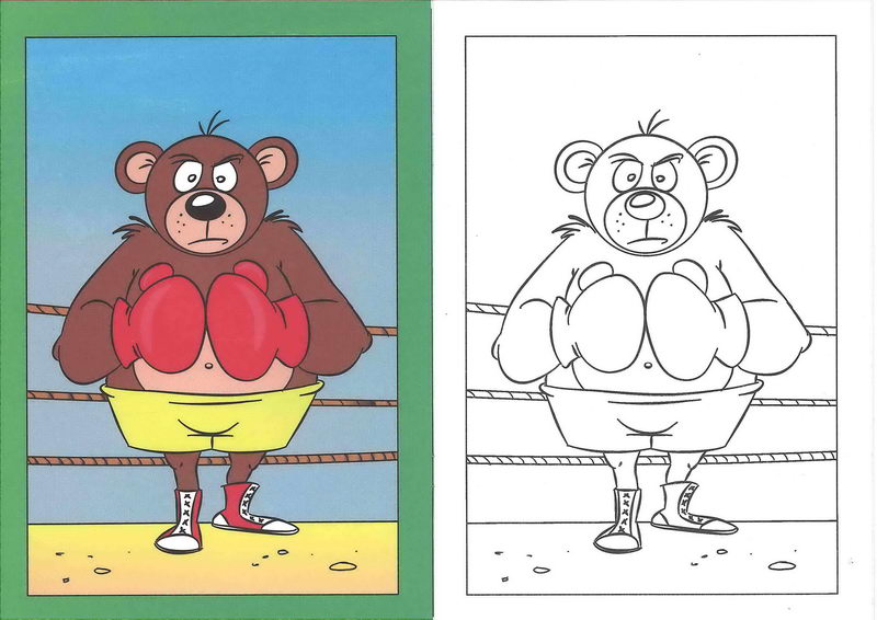 Sportovci - omalovánky