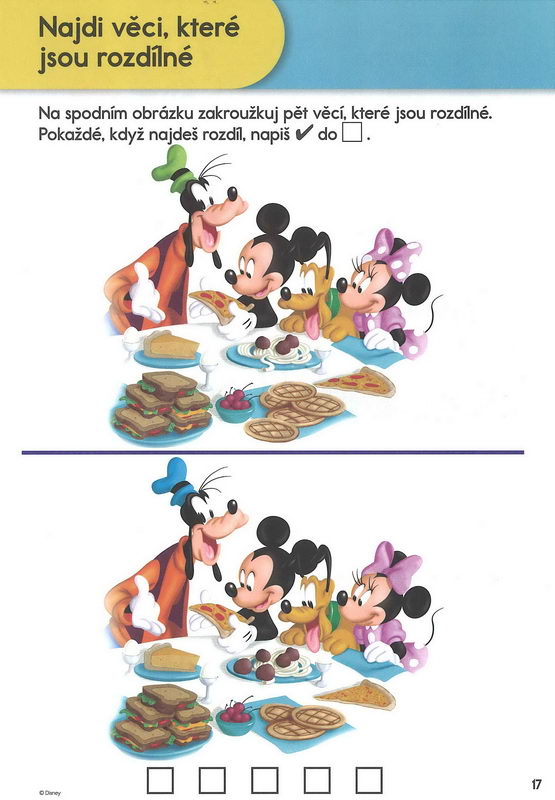 Disney Walt School Skills Základy matematiky Uč se s námi