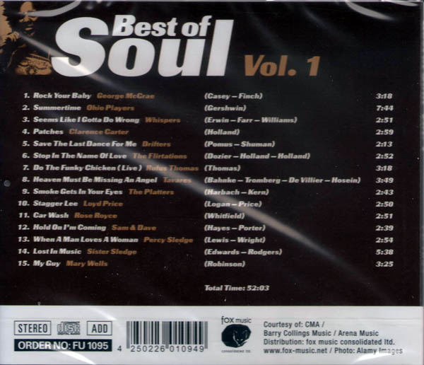 Best of Soul vol.1 - CD