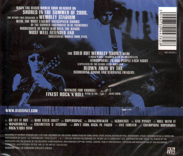 Oasis - Familiar To Millions - CD