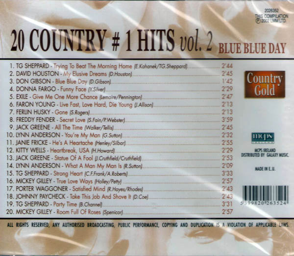 20 Country Hits vol.2 - CD