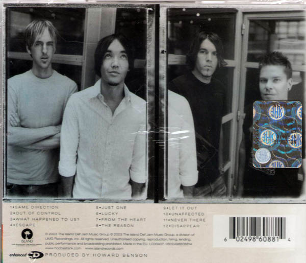 Hoobastank - The reason - CD