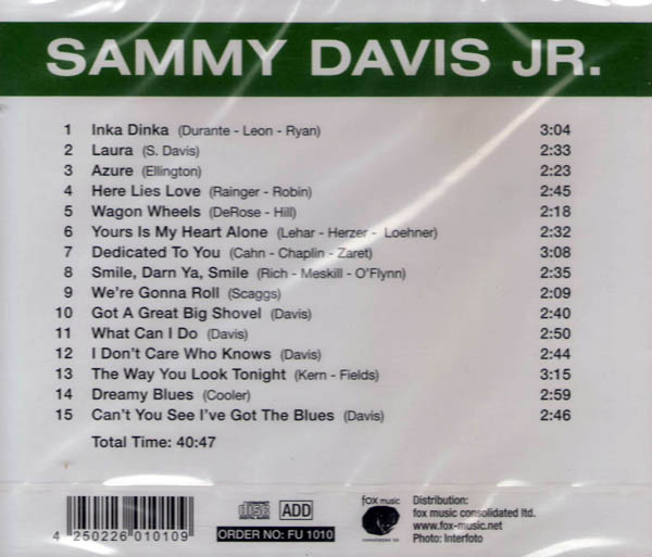 Sammy Davis Jr. - CD