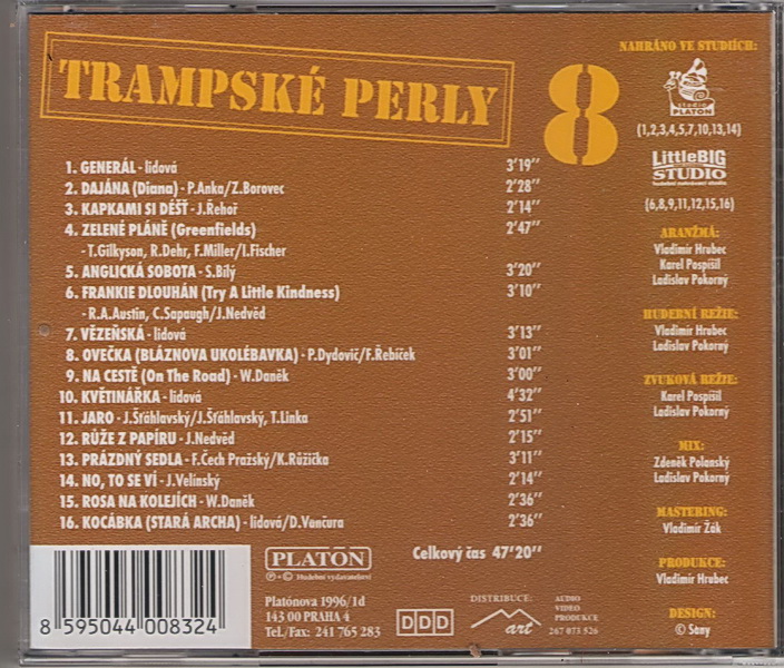 TRAMPSKÉ PERLY 8 - CD