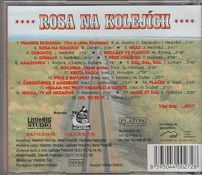 ROSA NA KOLEJÍCH - CD