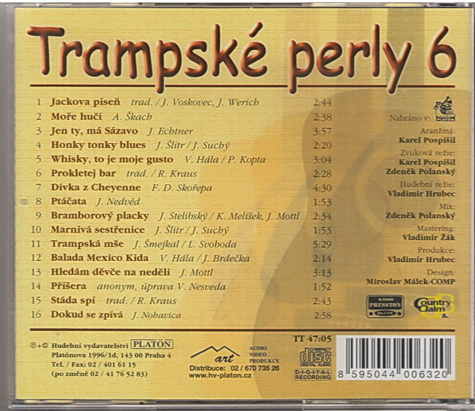 TRAMPSKÉ PERLY 6 - CD