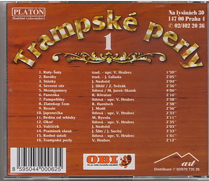 TRAMPSKÉ PERLY 1 - CD