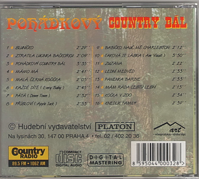 Pohádkový country bál - CD