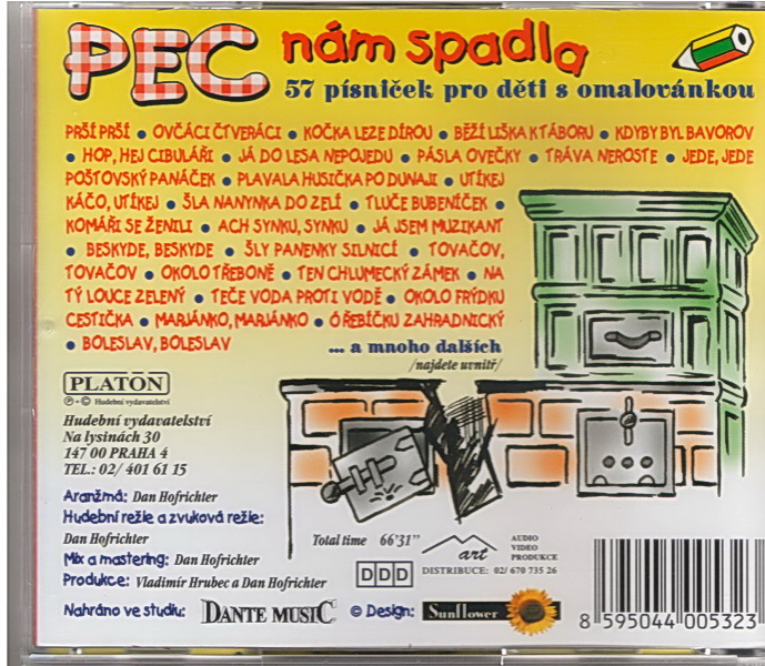 Pec nám spadla - CD