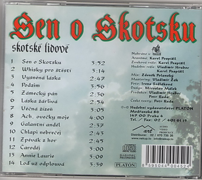 Sen o Skotsku - CD