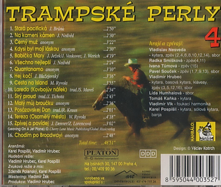TRAMPSKÉ PERLY 4 - CD