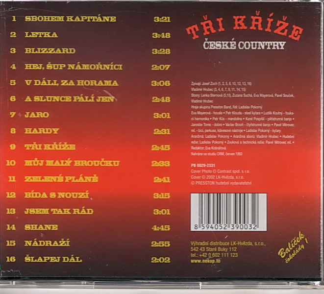 Tři kříže - CD