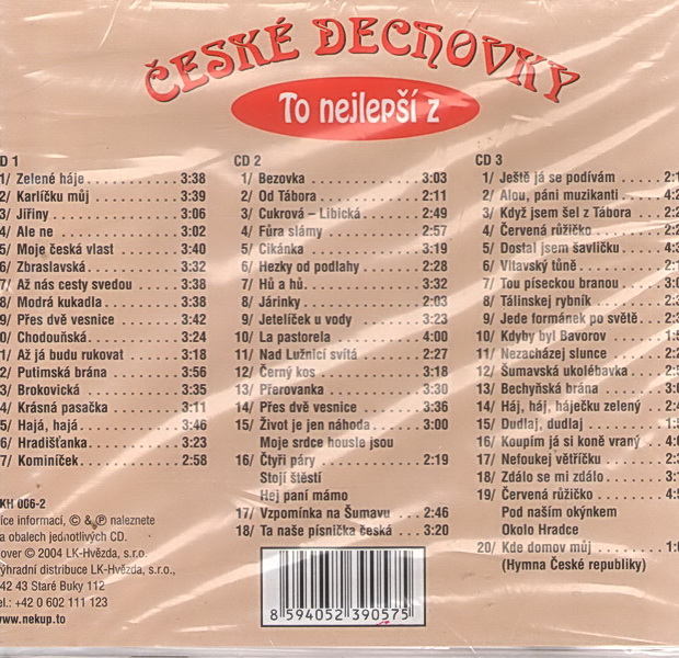 České dechovky - 3x CD