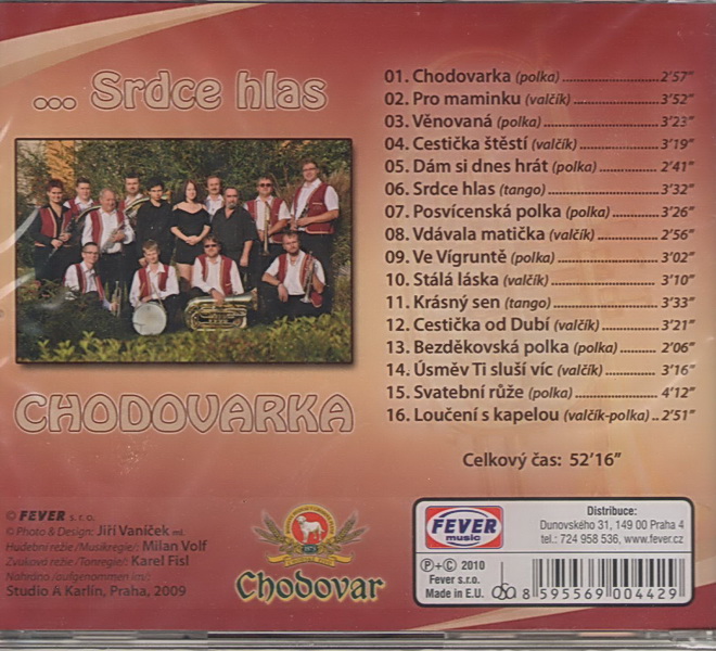 Chodovarka - CD