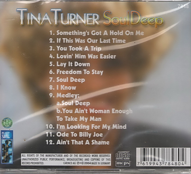 Tina Turner - Soul deep - CD