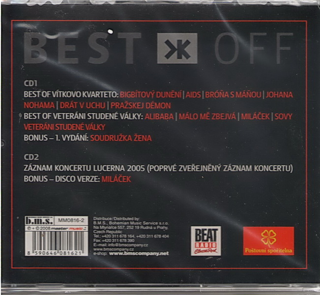 Vítkovo kvarteto - Best off - CD