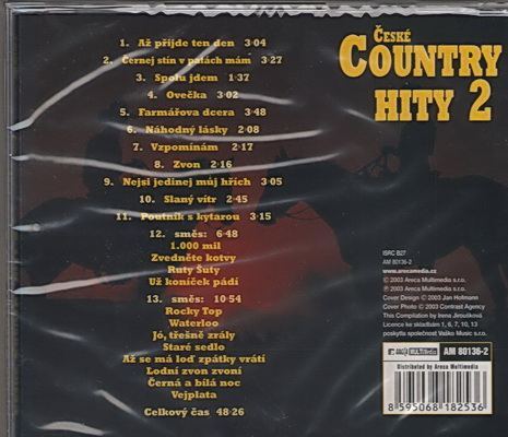 České country hity 2 - CD