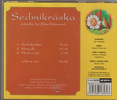 Sedmikráska Hans Christian Andersen - CD