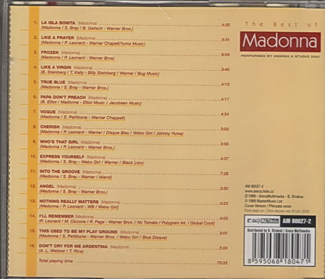 The Best of Madonna - CD