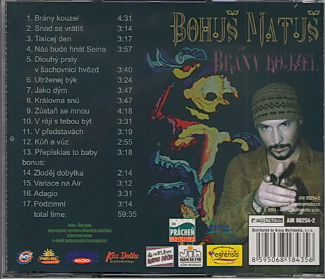 Brány kouzel Bohuš Matuš - CD