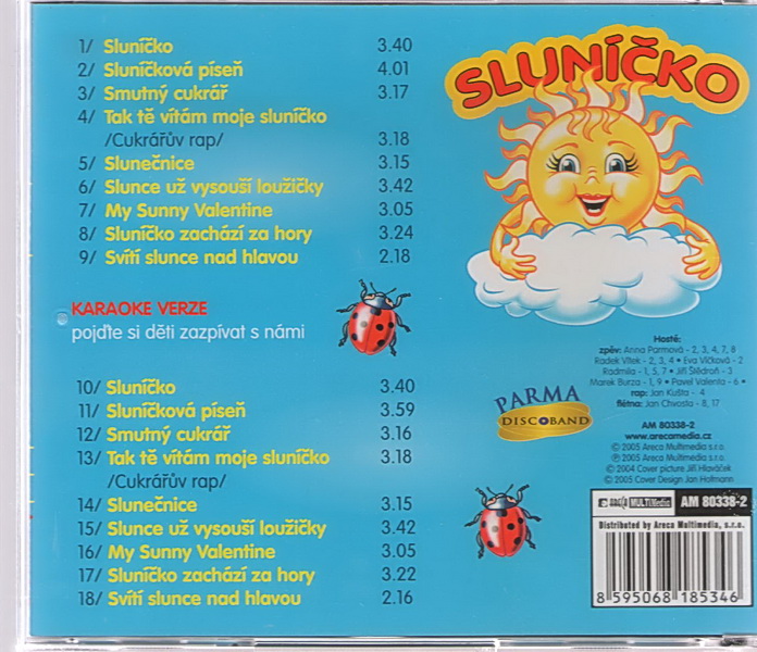 Sluníčko dětské písničky CD