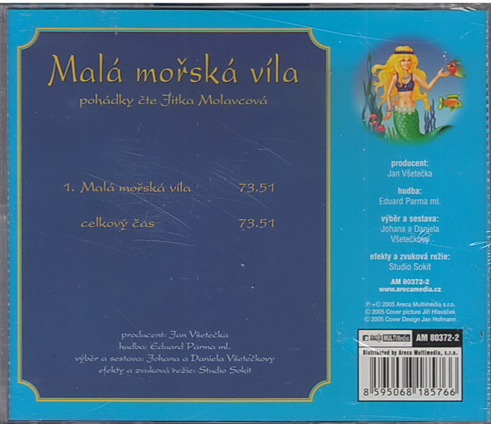 Malá mořská víla - CD