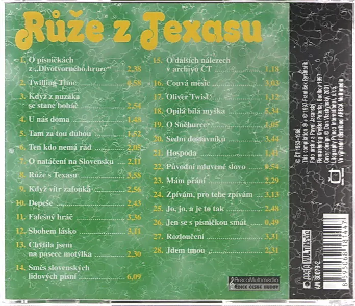 Růže z Texasu CD