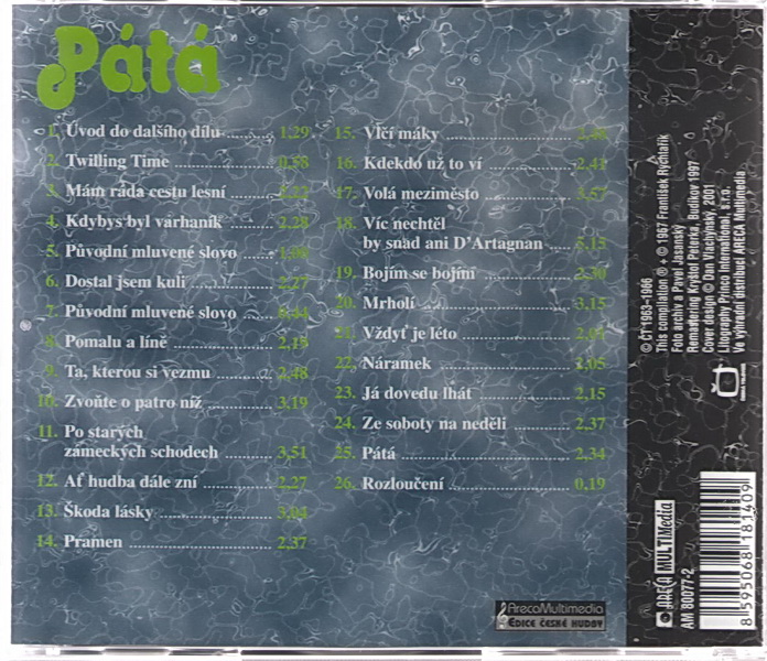 Pátá - CD