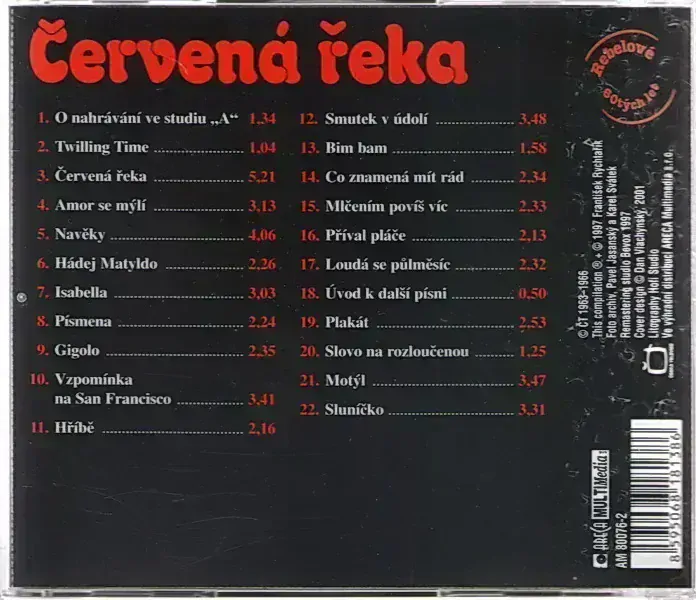 Červená řeka CD