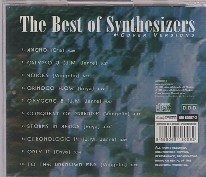 The Best of Synthesizers - CD