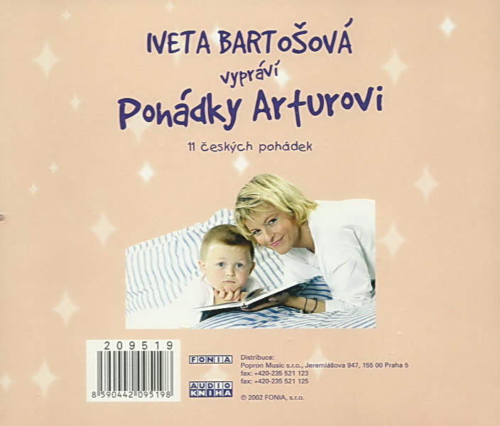 Iveta Bartošová vypráví pohádky Arturovi - CD