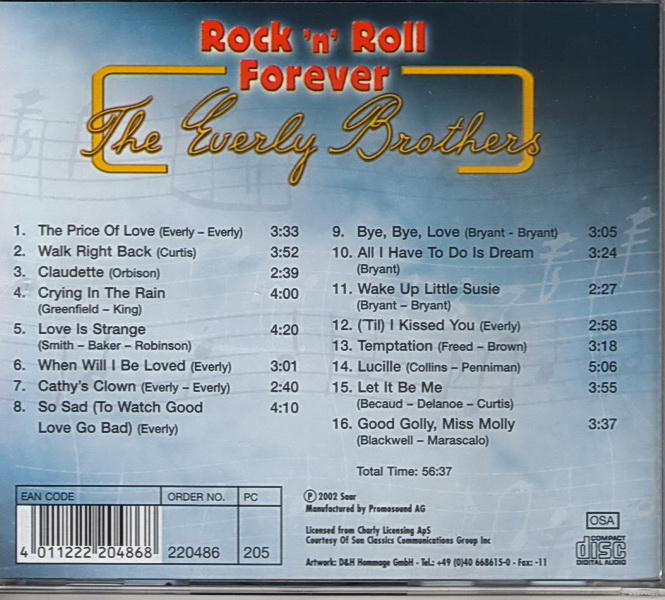 Rock ´n´ Roll Forever The Everly Brothers