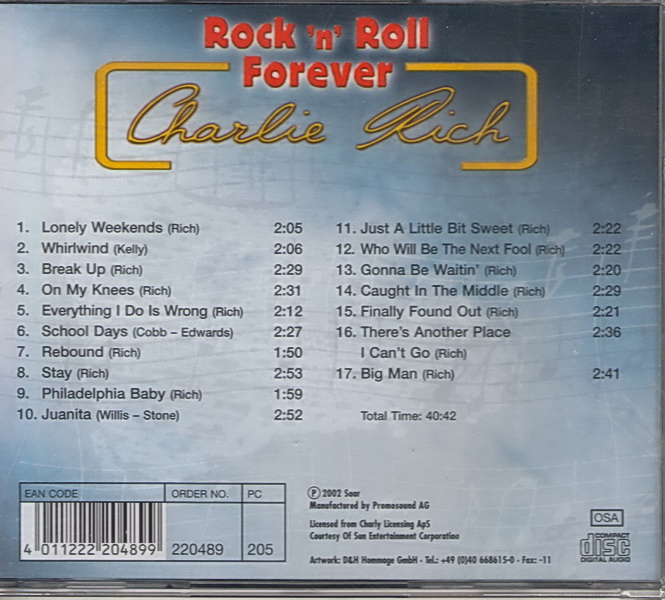 Rock ´n´ Roll Forever Charlie Rich
