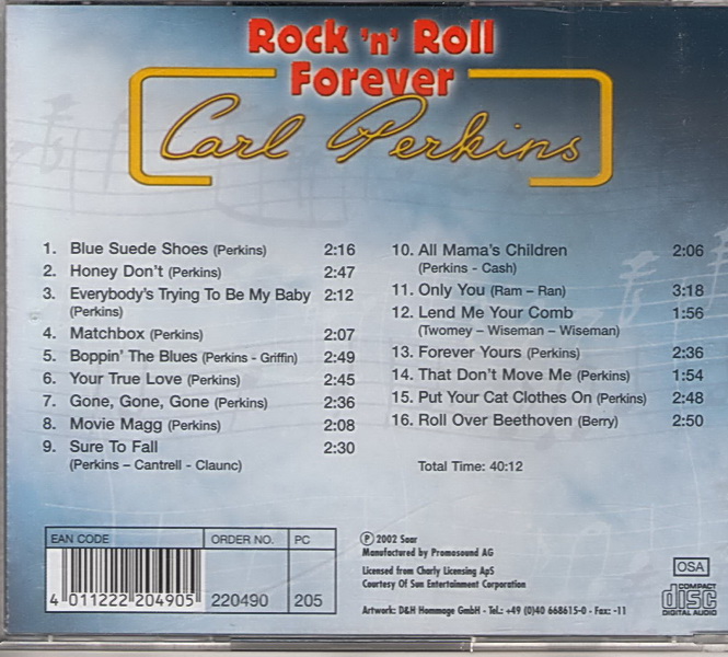 Rock ´n´ Roll Forever Carl Perkins