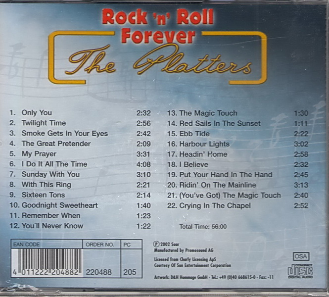 Rock ´n´ Roll Forever The Platters