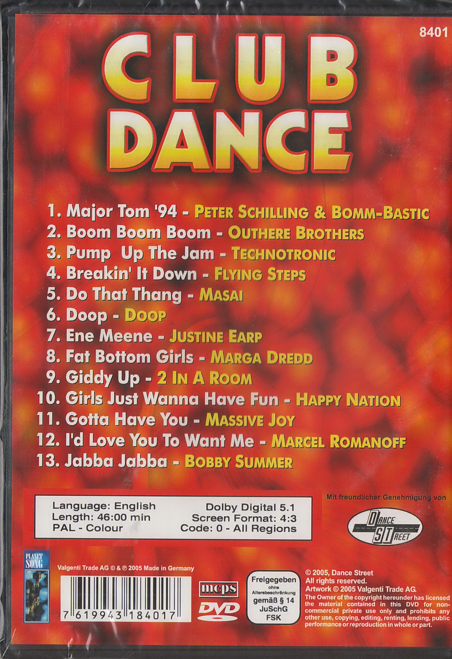 Club Dance DVD