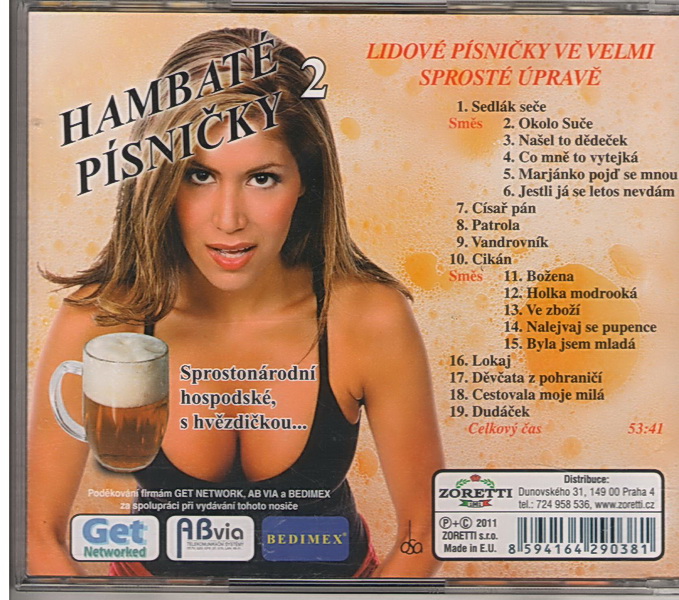 Hambaté písničky 2 CD