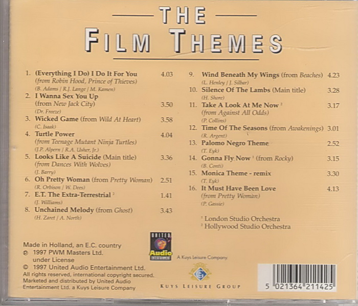 FILM themes - CD