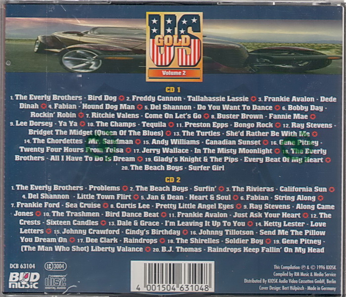 US Gold Volume 2 CD