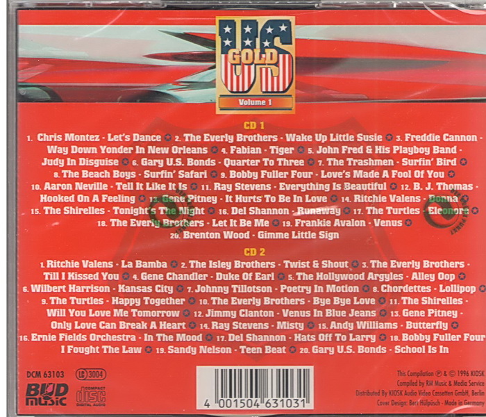 US Gold Volume 1 CD