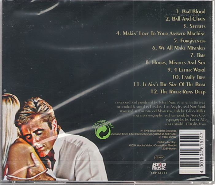 John Parr Under Parr CD