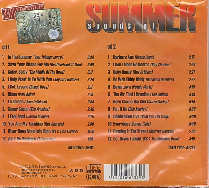 Sounds of Summer CD