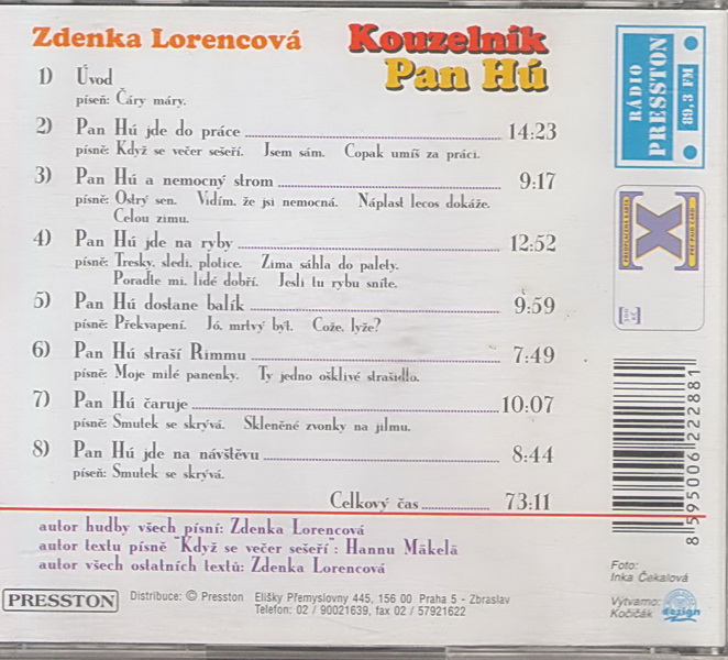 Kouzelník Pan Hú CD