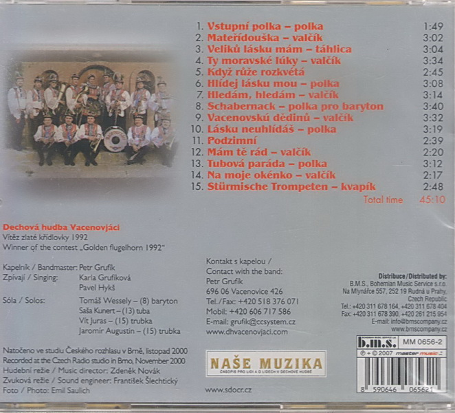 Vacenovjáci CD
