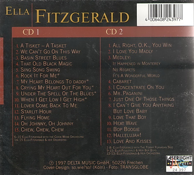 Ella Fitzgerald CD