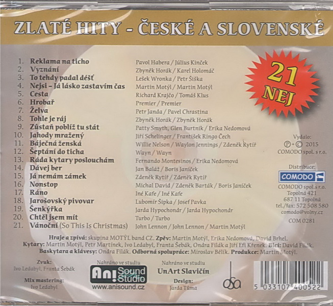 Zlaté hity CD