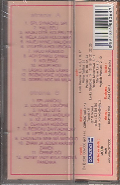 Ukolébavky MC kazeta