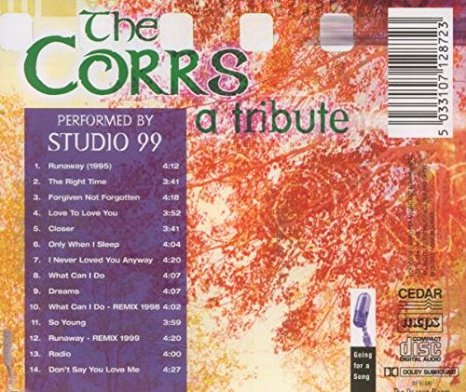 Studio 99 – The Corrs - A Tribute CD
